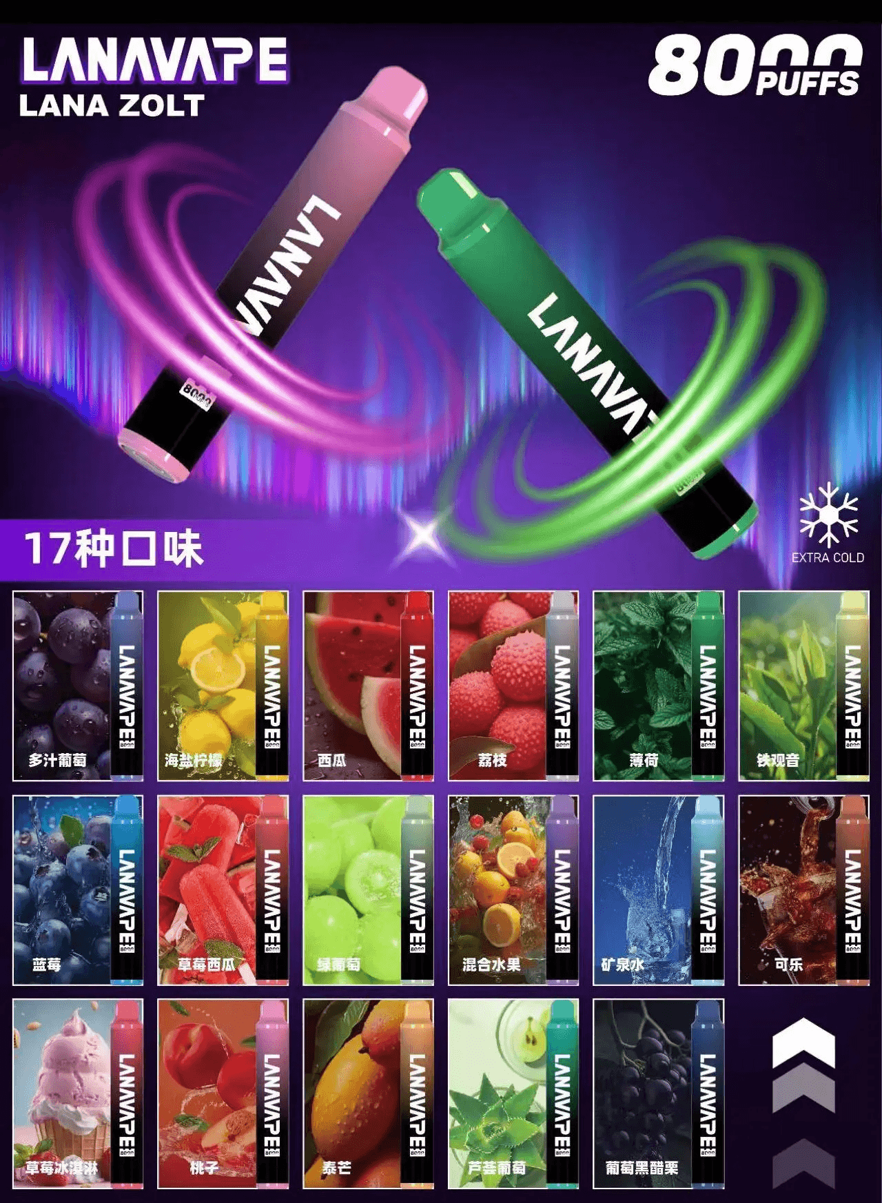 lanan LANA ZOLT 8000口